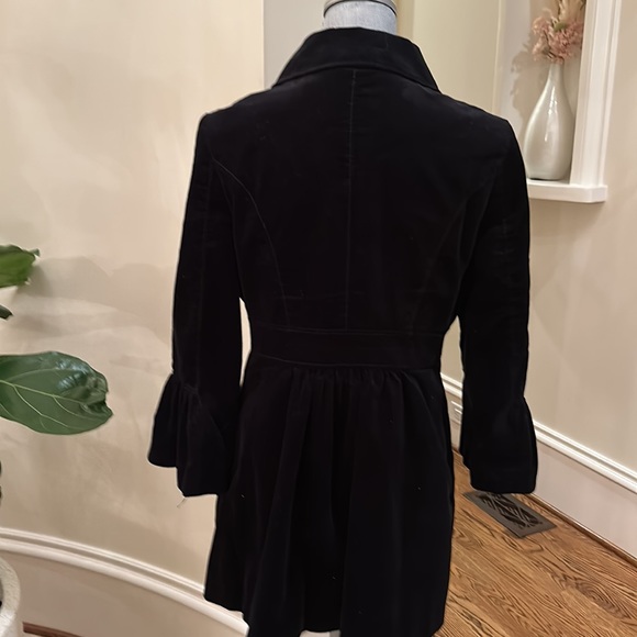 Chelsea & Violet Black Velvet Jacket SZ M - Picture 4 of 9